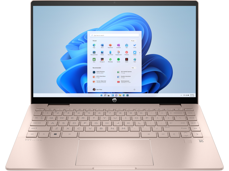 HP Pavilion x360 14 ek1049TU (80R27PA) | Intel&#174; Raptor Lake Core™ i5 _ 1335U | 16GB | 512GB SSD PCIe | Intel&#174; Iris&#174; Xe Graphics | 14 inch Full HD IPS Multi Touch | Win 11 | Finger | LED KEY | PEN | 0823D